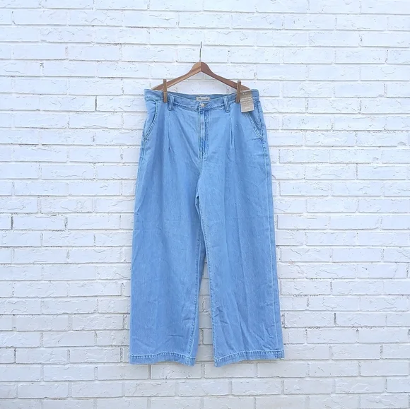 Madewell Harlow Wide Leg Jeans Size 32 - Picture 4 of 9